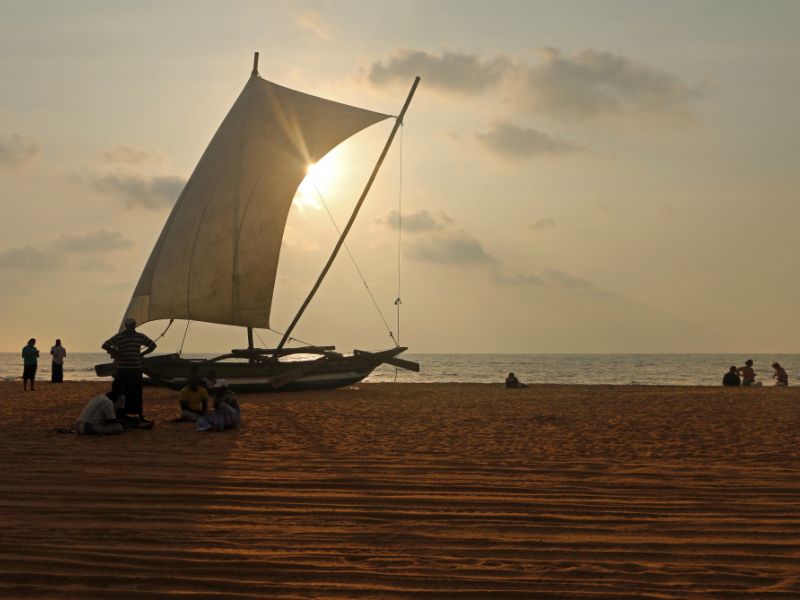 'Negombo Sunset' von Ruth Hase 'Negombo Sunset' von Ruth Hase