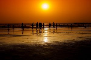 3.Platz 'Abschluss eines Sommertages' von Curd Jaenisch