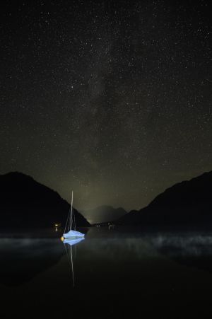 2.PLatz "Nachts am See" von Rudi Bock 2.PLatz "Nachts am See" von Rudi Bock