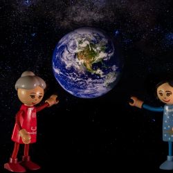 6.Platz "Unsere kleine Welt" von Curd Jänisch