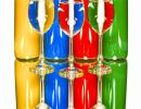 4.Platz 'Gelb Blau Rot Grün' von Helmut Schwalm