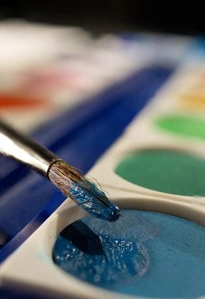 3.Platz 'Wasserfarben' Von Samantha Mitosinka